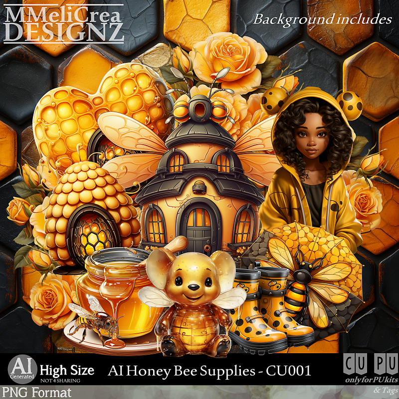 (image for) AI - Honey Bee - CU001 (CU4PU/PNG)